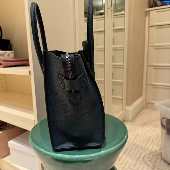 Celine - Micro Luggage Handbag in Baby Drummed Calfskin - Picture 15 of 16